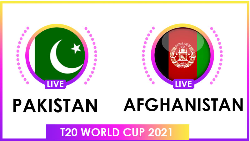 Afghanistan vs Pakistan T20 World Cup Live Streaming