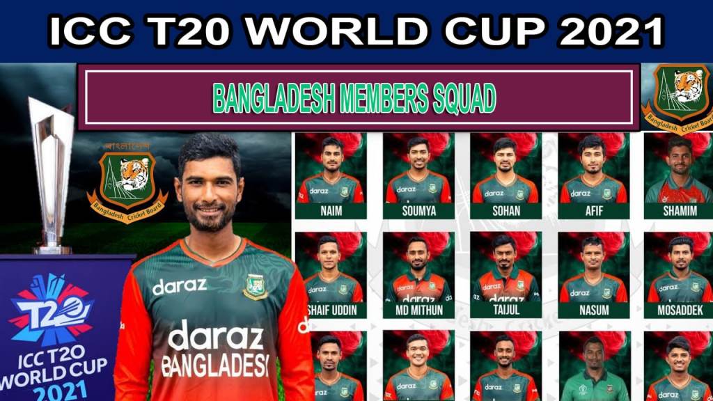Bangladesh Team Squad for ICC T20 World Cup 2021 Players List