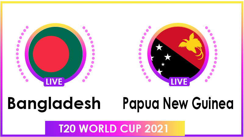 Bangladesh vs Papua New Guinea Live Score