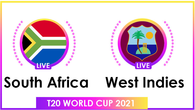 South Africa vs West Indies Live Score