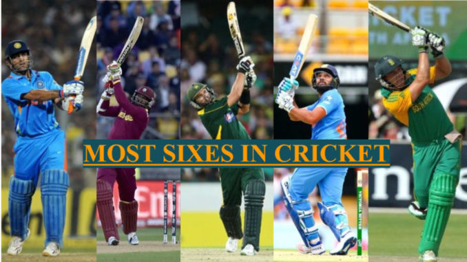T20 Record Most Sixes in T20 International World Cricket Cup